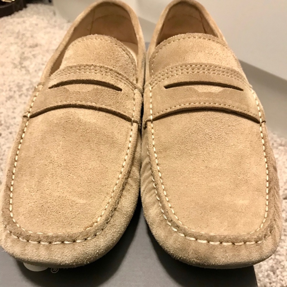 Ecco Men’s Suede Driver Shoe